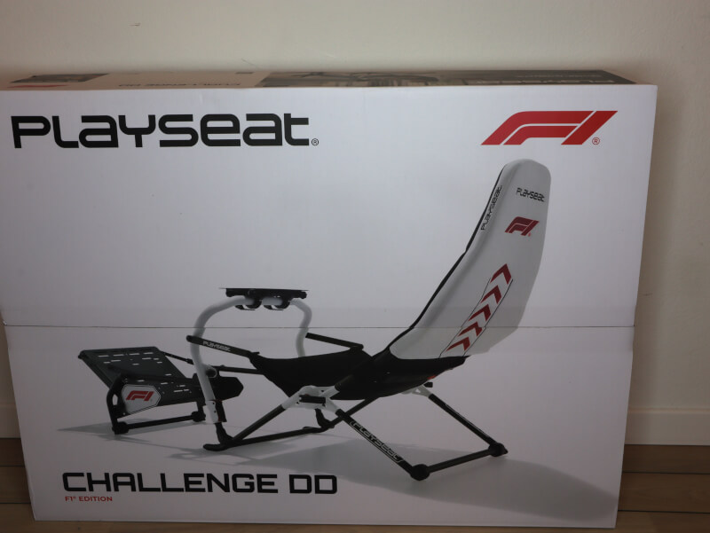 Playseat Challenge DD F1 Edition sim racercockpit.JPG